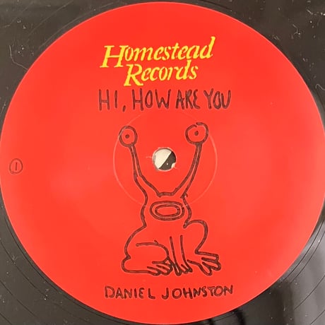Daniel Johnston - Hi, How Are You: The Unfinished Album [LP][Homestead Records] (USED)