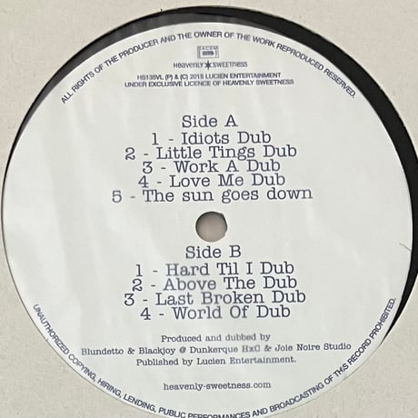 Blundetto - World Of Dub [LP][Heavenly Sweetness] (USED)