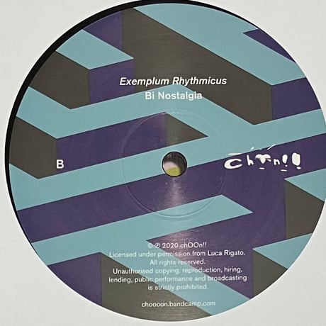Bi Nostalgia - Exemplum Rhythmicus [LP][chOOn!!] (USED)