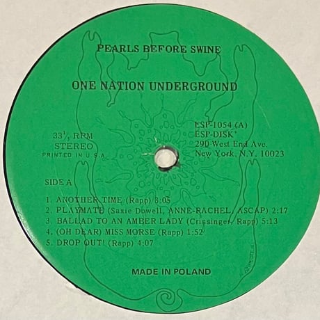 Pearls Before Swine - One Nation Underground [LP][ESP-Disk'] (USED)