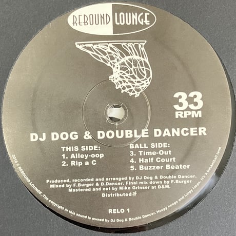 DJ Dog & Double Dancer - Rebound Lounge [12][Rebound Lounge] (USED)