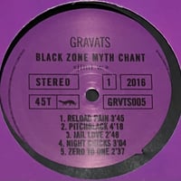 Black Zone Myth Chant - Jimi W. [12][Editions Gravats] (USED)