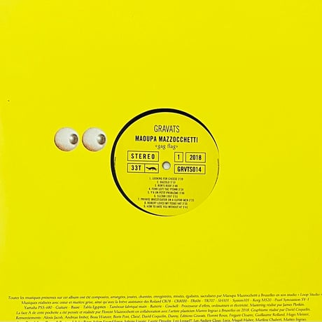 Maoupa Mazzocchetti - Gag Flag [LP][Editions Gravats] (USED)