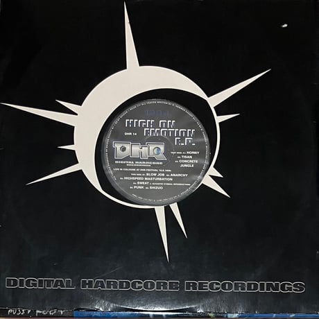 Shizuo - High On Emotion E.P. [12][Digital Hardcore Recordings] (USED)