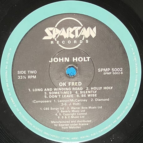 John Holt - OK Fred [LP][Spartan Records] (USED)