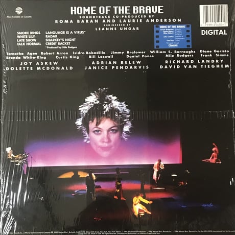 Laurie Anderson - Home Of The Brave [LP][Warner Bros. Records] (USED)