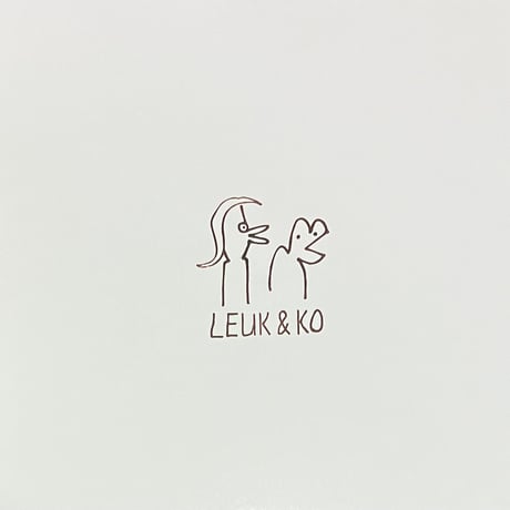 Leuk en Ko - Monniken In 't riet [LP][Rubber] (USED)