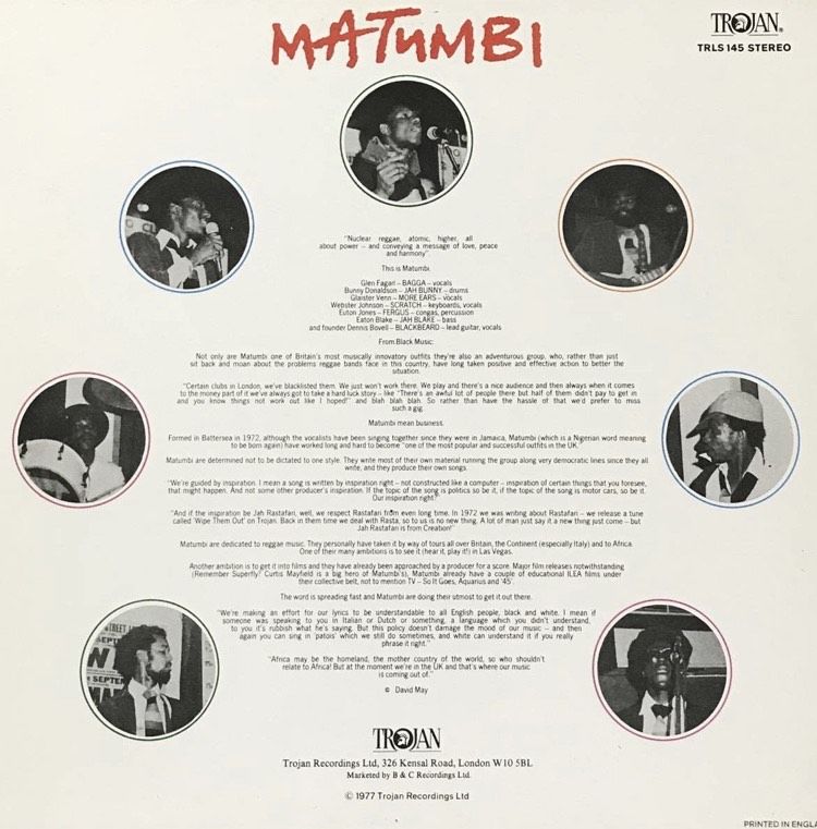 その他 LP Matumbi Best Of Matumbi PA6312 TROJAN RECORDS /00260 fit=scale-down,w=1200