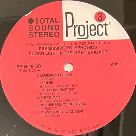 Enoch Light And The Light Brigade - Permissive Polyphonics [LP][Project 3] (USED)
