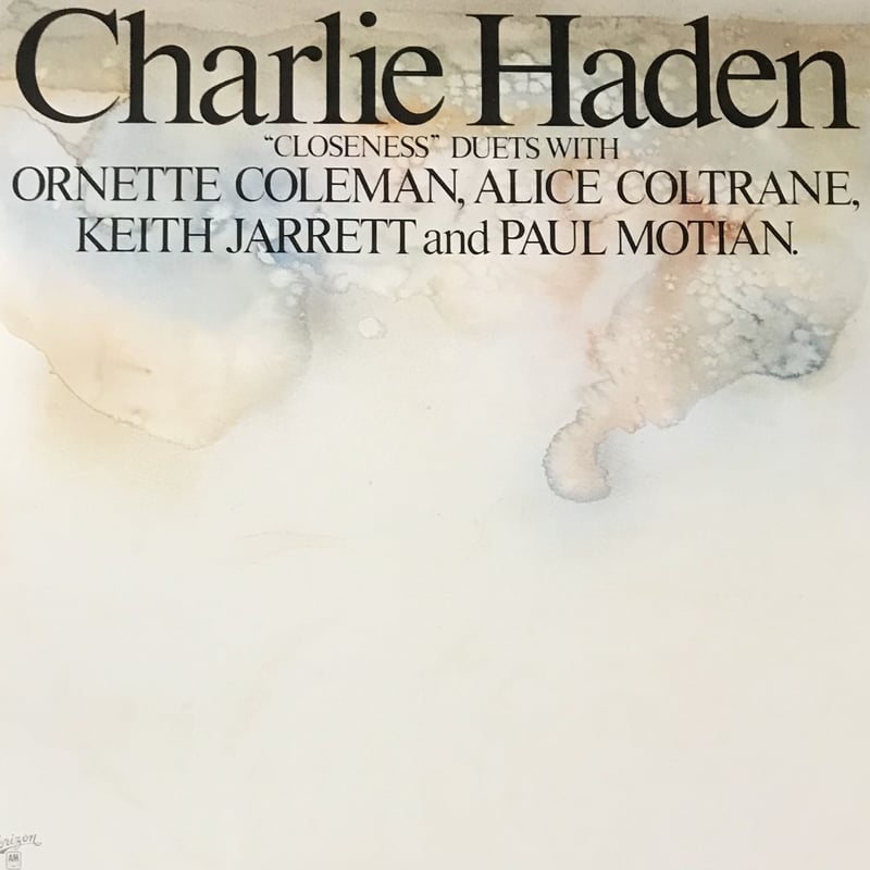 Charlie Haden - Closeness [LP][A&M Records] (US