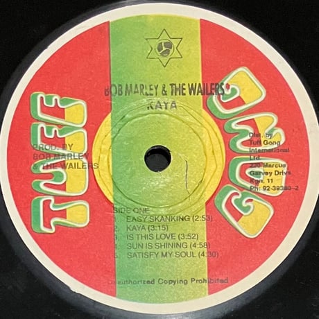 Bob Marley & The Wailers - Kaya [LP] (USED)