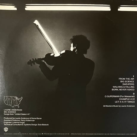 Laurie Anderson - Big Science [LP][Warner Bros. Records] (USED)