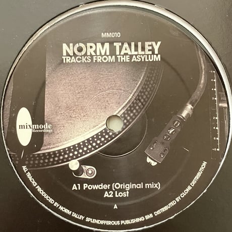 Norm Talley - Tracks From The Asylum [12][Mixmode Recordings] (USED)