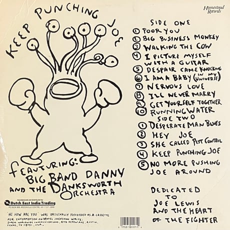 Daniel Johnston - Hi, How Are You: The Unfinished Album [LP][Homestead Records] (USED)