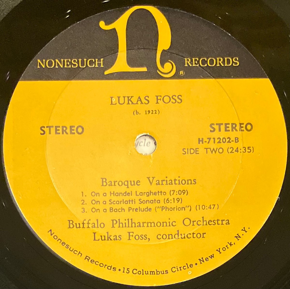 John Cage / Lukas Foss - Concerto For Prepared