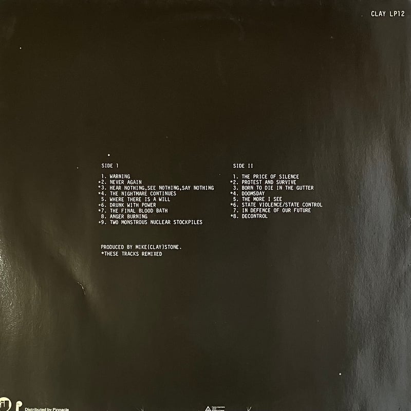 Discharge - Never Again [LP][Clay Records] (USE