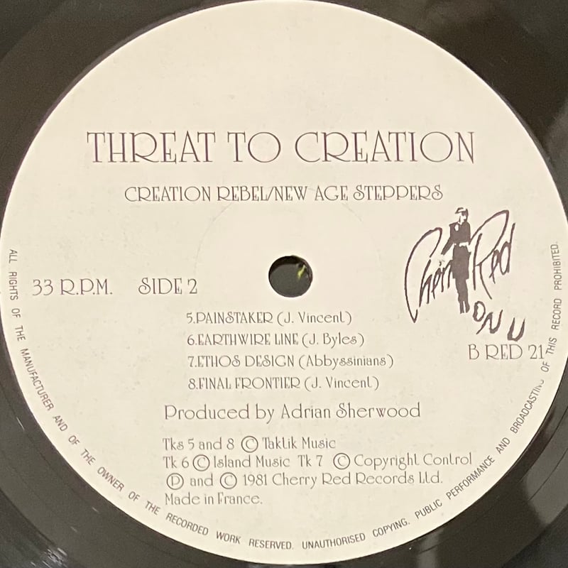 Creation Rebel / New Age Steppers - Threat To C