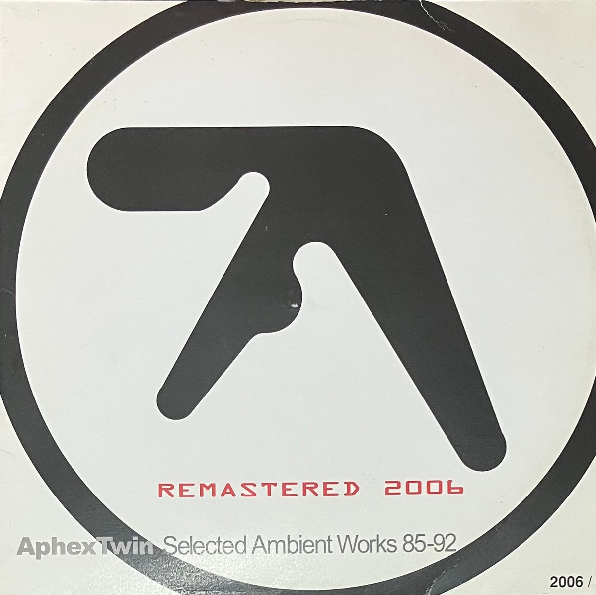 洋楽 Aphex Twin Selected Ambient works 85-92 Selected Ambient Works 85–92 - Wikipedia