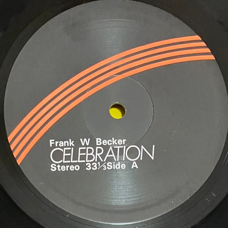 Frank W. Becker - Celebration [LP][Gorilla Production] (USED)