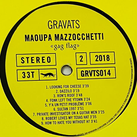 Maoupa Mazzocchetti - Gag Flag [LP][Editions Gravats] (USED)