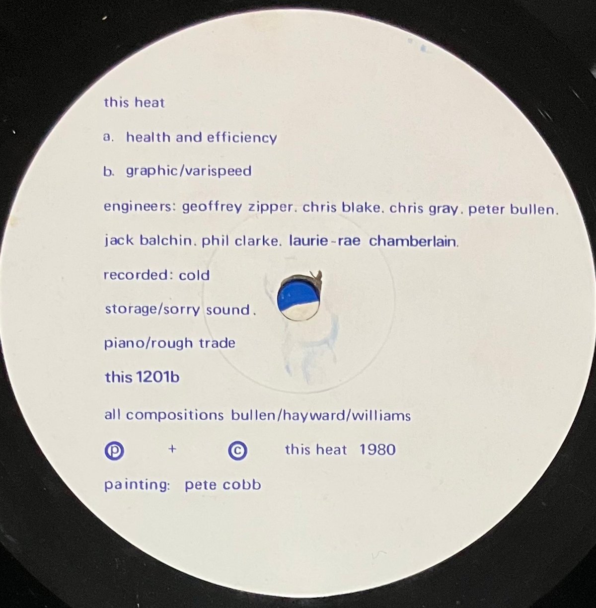 This Heat - Health And Efficiency [12][Piano] (