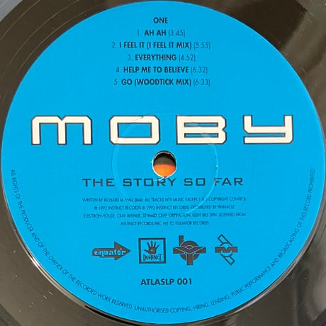 Moby - The Story So Far [LP][Equator Records] (USED)