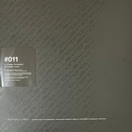 Lowtec - Wonderkidd / Looser [12][Nonplus Records] (USED)