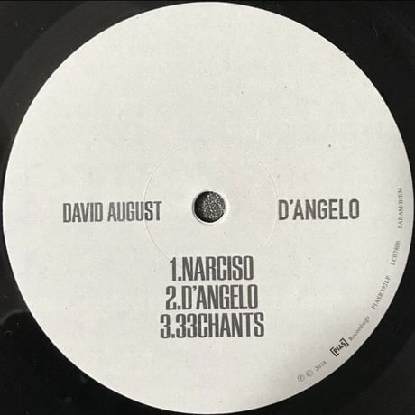 David August - D'Angelo [LP][[PIAS] Cooperative]