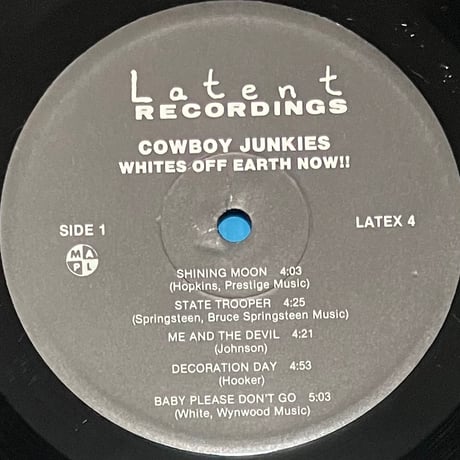 Cowboy Junkies - Whites Off Earth Now!! [LP][Latent Recordings] (USED)