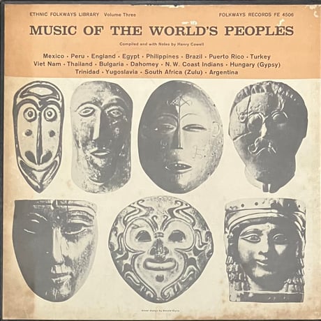 Various - Music Of The World's Peoples, Volume Three [2LP][Folkways Records] (USED)