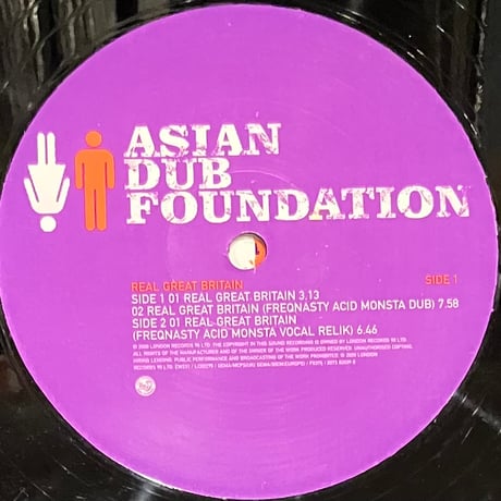 Asian Dub Foundation - Real Great Britain [12][FFRR] (USED)
