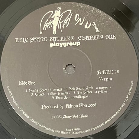 Playgroup - Epic Sound Battles Chapter One [LP][Cherry Red] (USED)