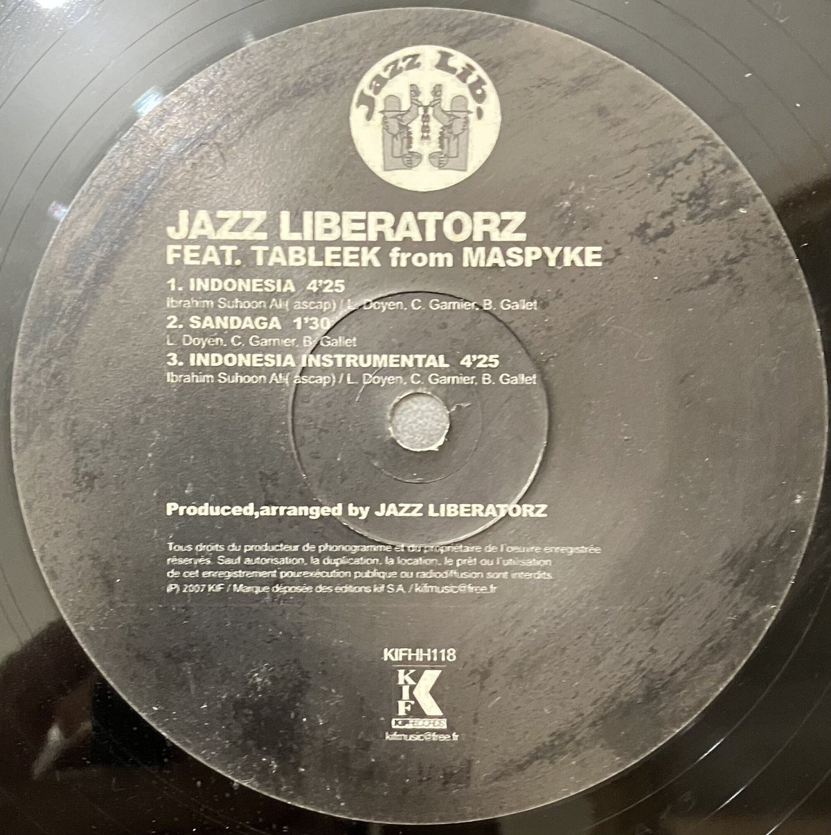Jazz Liberatorz - Indonesia [12][Kif Recordings