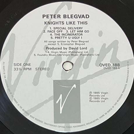 Peter Blegvad - Knights Like This [LP][Virgin] (USED)