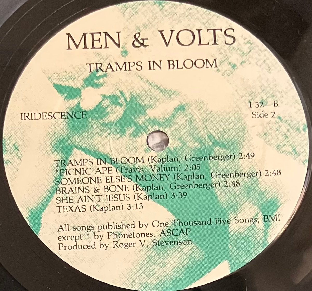 Men & Volts - Tramps In Bloom [LP][Iridescence ...