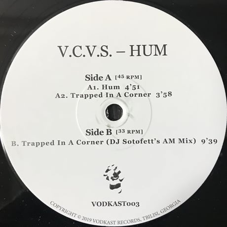 V.C.V.S. - Hum [12][Vodkast] (USED)