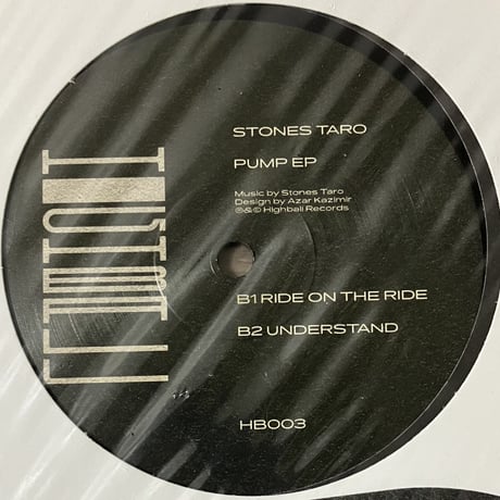 Stones Taro - Pump EP [12][Highball Records] (USED)