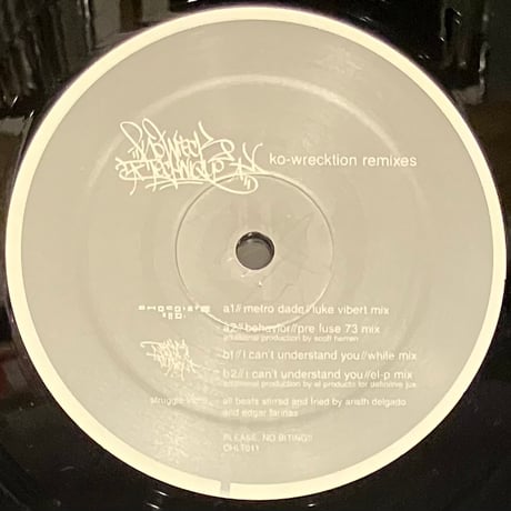 Ko-Wreck Technique - Ko-Wrecktion Remixes [12][Chocolate Industries] (USED)