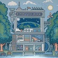 R23X, Drew Wise - EarthCade [7][The Yetee] (USED)