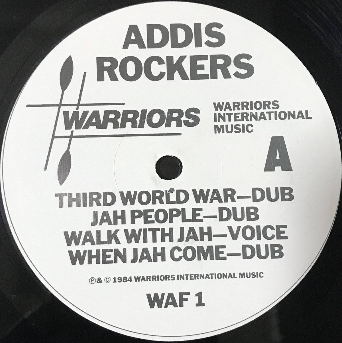 その他 LP Addis Rockers Warriors BAF1 WARRIORS INTERNATION /00260 Addis Rockers – Warriors – Vinyl (LP), 1984 [r1671898] | Discogs