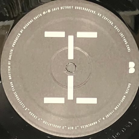 Galcid - Hope + Fear [LP][Detroit Underground] (USED)