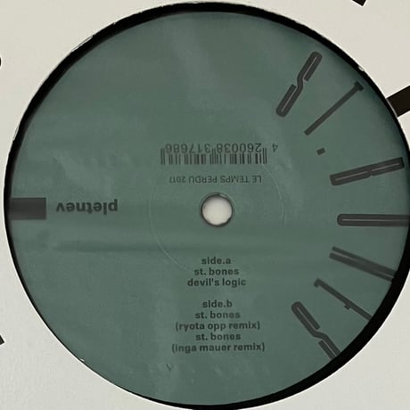 Pletnev - St. Bones [12][Le Temps Perdu] (USED)