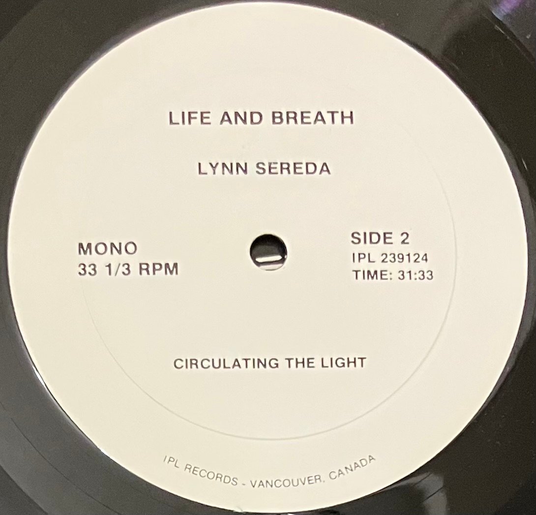 Lynn Sereda - Life And Breath [LP][Rada Records