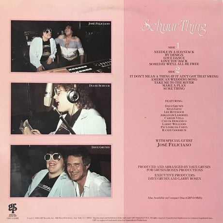 Diane Schuur - Schuur Thing [LP][GRP]