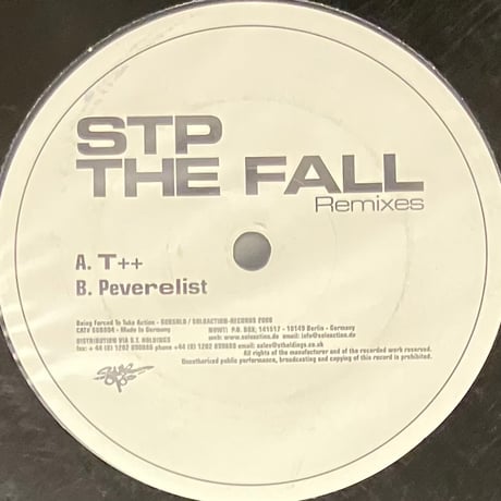 STP - The Fall Remixes [12][Subsolo Records] (USED)