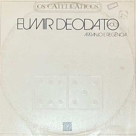 洋楽 Eumir Deodato, Os Catedrticos Arranjo E Eumir Deodato, Os Catedrticos Arranjo E