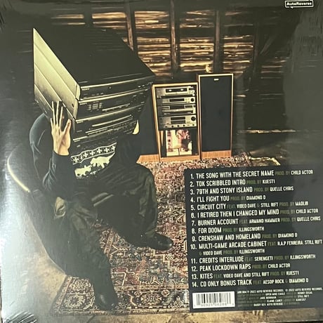 Open Mike Eagle - Component System With The Auto Reverse [LP][Auto Reverse Records] (USED)