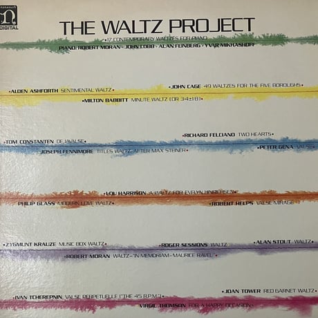 Various - The Waltz Project (17 Contemporary Waltzes For Piano) [LP][Nonesuch] (USED)