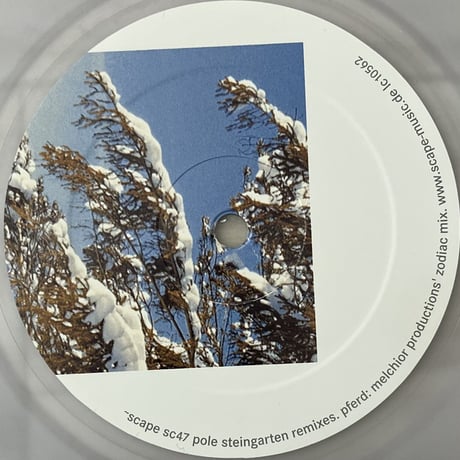 Pole - Steingarten Remixes [12][~scape] (USED)