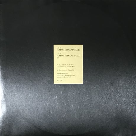 G-Schmitt - Icaros Descending [12][Wechselbalg Syndicate]